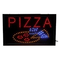 Светодиодная табличка "Пицца" 48х25 см